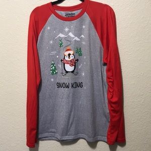 CuddlDuds Jammies For Your Families Men's PJ Top. Very Good Condition. Size L.